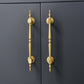 Luxury brass Cabinet handles Knobs, Unique geometric Drawer Dresser pulls Knobs Wardrobe handle pull doorknob Furniture hardware