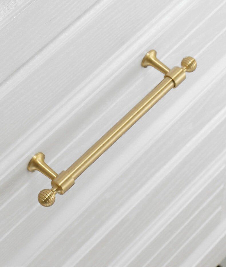 Brass Round Drawer Handle pull, Nordic Handle Pull, Cabinet Door Handle Dresser Handle pull Cupboard Knobs Wardrobe pull Cabinet Hardware