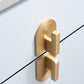 Boho rainbow Cabinet Pulls, Minimalist Drawer Pulls Knobs Handles, Matte Gold Dresser Knobs handle Wardrobe knob Modern Furniture Hardware