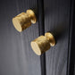 Waves Cylindrical Cabinet handles Pulls, Brass Drawer Drop Knobs Pulls Handles, Golden Dresser Knobs handle Wardrobe knob Furniture Hardware
