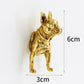 Gold Bulldog bedroom Drawer Knobs Brass animal Cabinet Door Handles knob Gog Wardrobe Knobs and Pulls furniture Handles cabinet Hardware