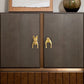 Gold Bulldog bedroom Drawer Knobs Brass animal Cabinet Door Handles knob Gog Wardrobe Knobs and Pulls furniture Handles cabinet Hardware