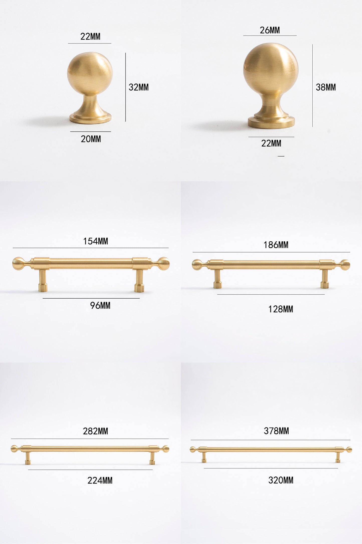 Satin Brass Door Handles, Minimalist Brass Drawer Pulls Knobs Handles, Cabinet Round Handles Pull, Wardrobe Knobs handle Furniture Hardware
