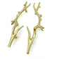 Brass branches Cabinet Door Handles Pull, Modern Brass tree trunk Drawer Pulls Knobs Handles, Wardrobe Knobs handle, Furniture Hardware