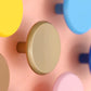 Colorful round knob, Kids drawer dresser handle knob Cabinet pulls handle, Wardrobe Nursery handle Pulls, baby room decor, Children's Handle
