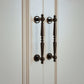 Glossy black Cabinet Handles Pull Door Handles Medieval Style Drawer Pulls Knobs Handles Dresser Knob handle wardrobe pull Cabinet Hardwares