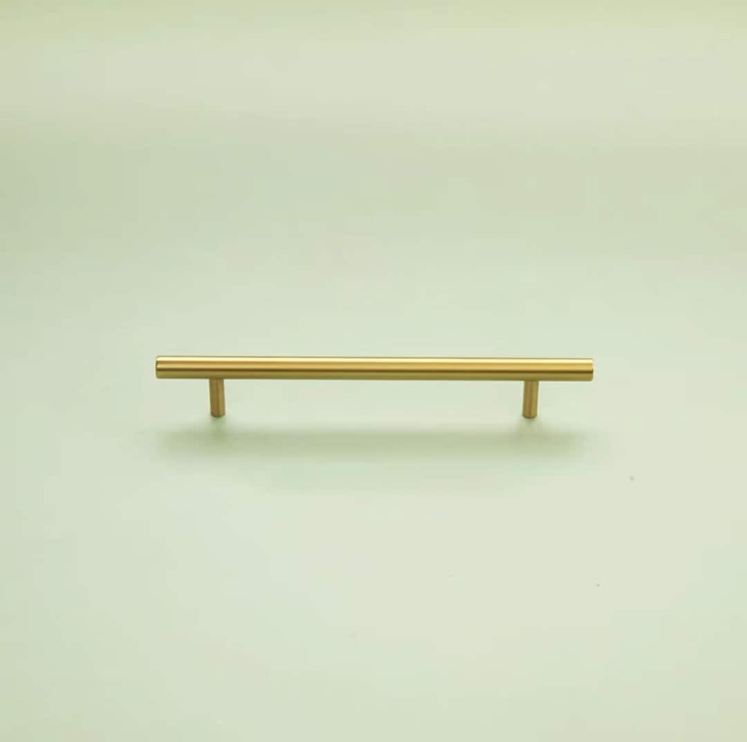 Modern Brass Drawer Pulls Knobs Handles, Gold Cabinet Handles Pull, Dresser handle pull, Wardrobe Knobs handle, Brass Furniture Handles,