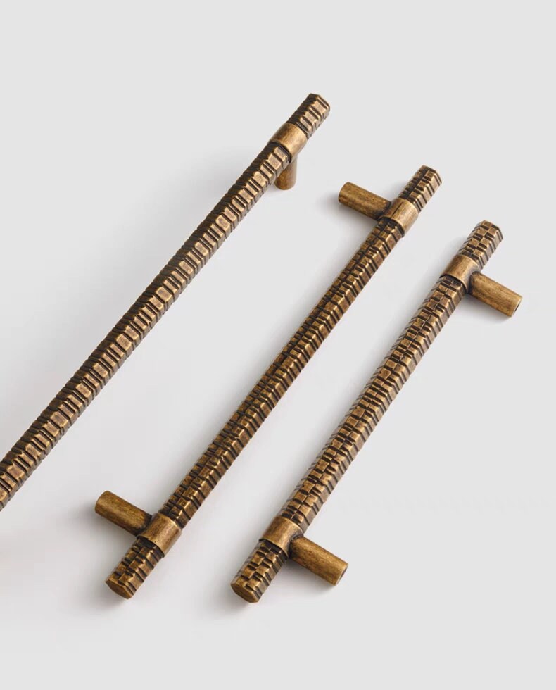 Vintage Bronze Cabinet Handle Drawer Pulls Knobs Handles, Antique Dresser Handles Pull, Wardrobe Pull Handle Knobs, Furniture Hardware