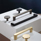 Bronze Black Gold Drawer Knobs Handles Cabinet Pulls Knobs, Minimalist Brass Dresser Handle pulls Wardrobe handle pulls Kitchen pull knob