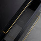 Brushed Brass Rail, Brass Bar pull Handles, Thin Cylinder Bar Handles, Brass Cabinet Drawer Pulls Handles, Furniture Hardware