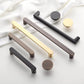 Minimalist Black Drawer Handles Pull Knobs Cabinet Pulls Knobs, Gold Brass Dresser Handle pulls Wardrobe handle pulls Kitchen pull knob