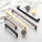 Bronze Black Gold Drawer Knobs Handles Cabinet Pulls Knobs, Minimalist Brass Dresser Handle pulls Wardrobe handle pulls Kitchen pull knob