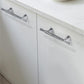 Silver Hammered Cabinet handle pull , Chrome Drawer Dresser Knobs Pull handle, Wardrobe handle, Minimalist Pulls Handles, Cabinet Hardware