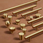 Modern Brass Drawer Pulls Knobs Handles, Gold Cabinet Handles Pull, Dresser handle pull, Wardrobe Knobs handle, Brass Furniture Handles,